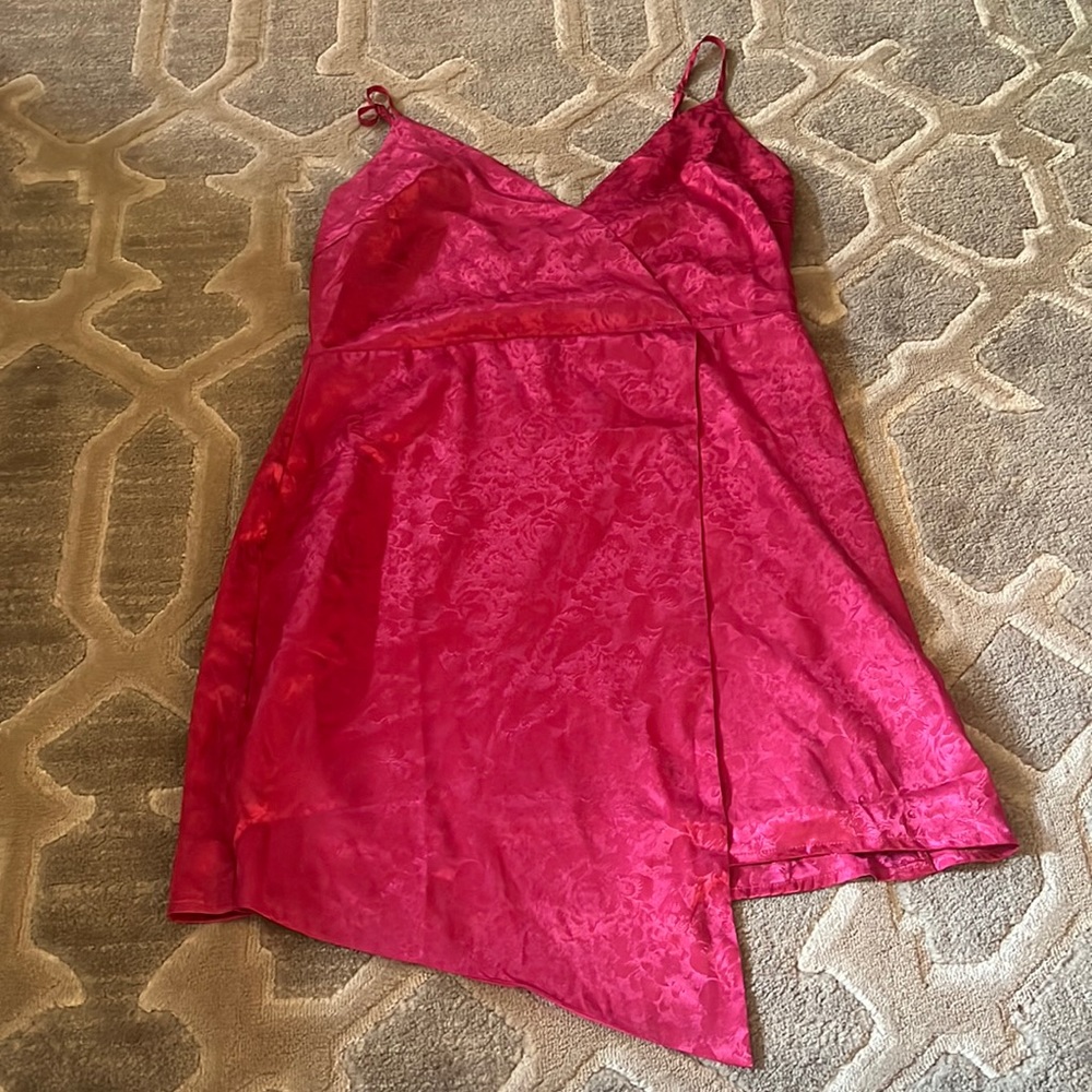 Lulus hot pink dress